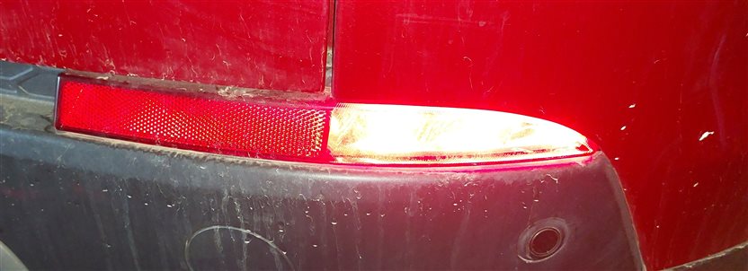 Thumbnail 2: 15-19 LAND ROVER DISCOVERY SPORT (L550) RIGHT REAR BUMPER TAILLIGHT LIGHT LAMP