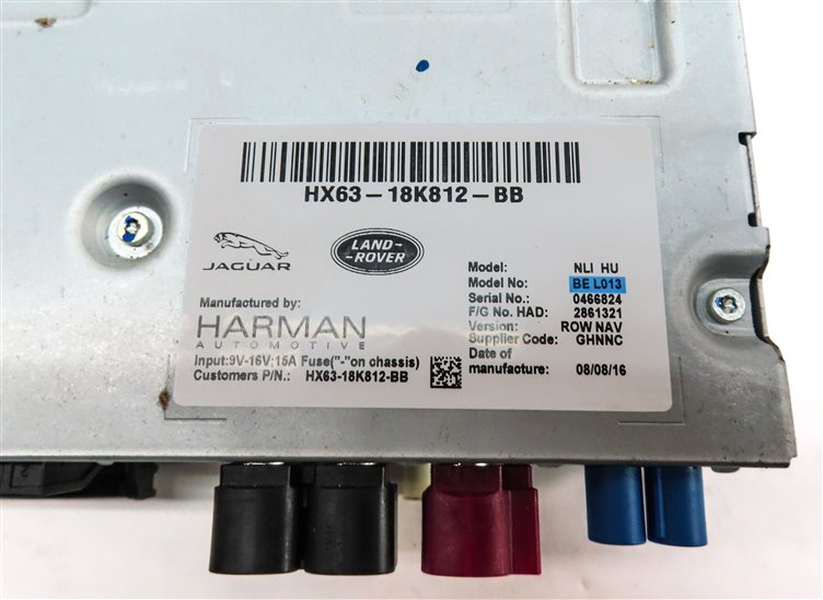 Thumbnail 7: 17 LAND ROVER DISCOVERY SPORT (L550) AM FM RADIO STEREO RECEIVER CONTROL MODULE