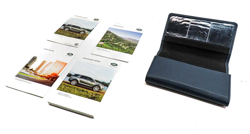 Thumbnail 1: 2017 LAND ROVER DISCOVERY SPORT (L550) 2.0L ENGINE OWNERS MANUAL SET w/ CASE