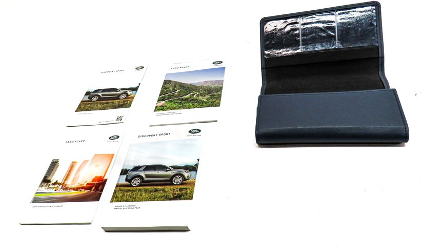 Thumbnail 2: 2017 LAND ROVER DISCOVERY SPORT (L550) 2.0L ENGINE OWNERS MANUAL SET w/ CASE