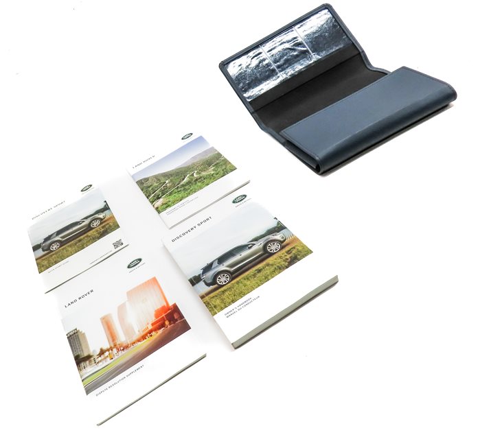 Thumbnail 3: 2017 LAND ROVER DISCOVERY SPORT (L550) 2.0L ENGINE OWNERS MANUAL SET w/ CASE