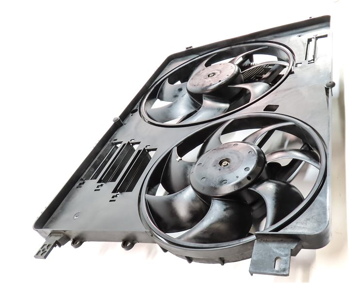 Thumbnail 3: 12-17 LR2 DISCOVERY SPORT RANGE ROVER EVOQUE L550 RADIATOR COOLING FAN & SHROUD