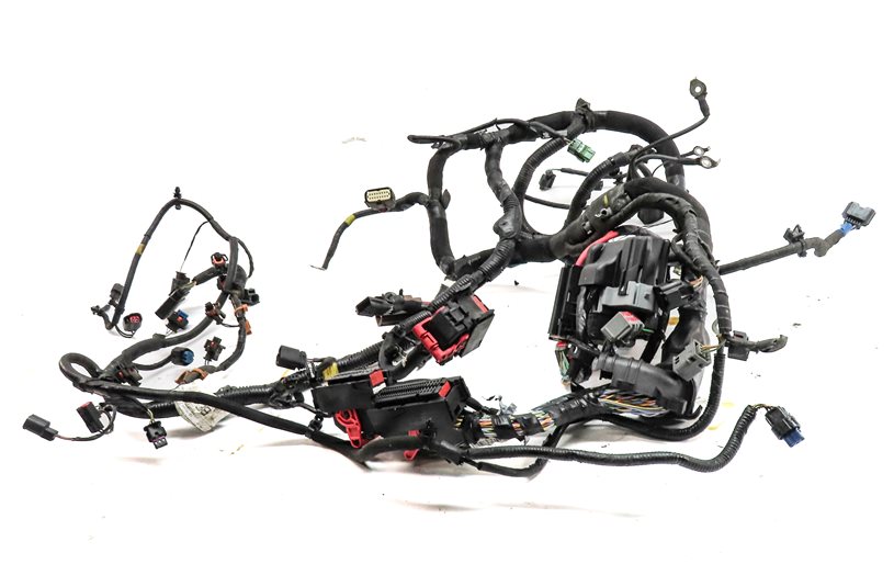 Thumbnail 2: 17 LAND ROVER DISCOVERY SPORT (L550) 2.0L ENGINE MOTOR WIRE WIRING HARNESS LOOM