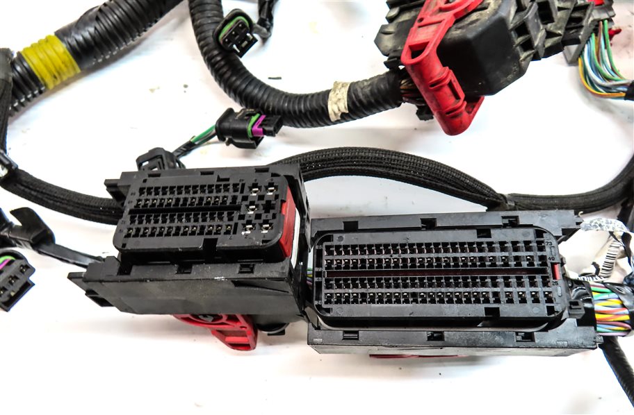 Thumbnail 5: 17 LAND ROVER DISCOVERY SPORT (L550) 2.0L ENGINE MOTOR WIRE WIRING HARNESS LOOM