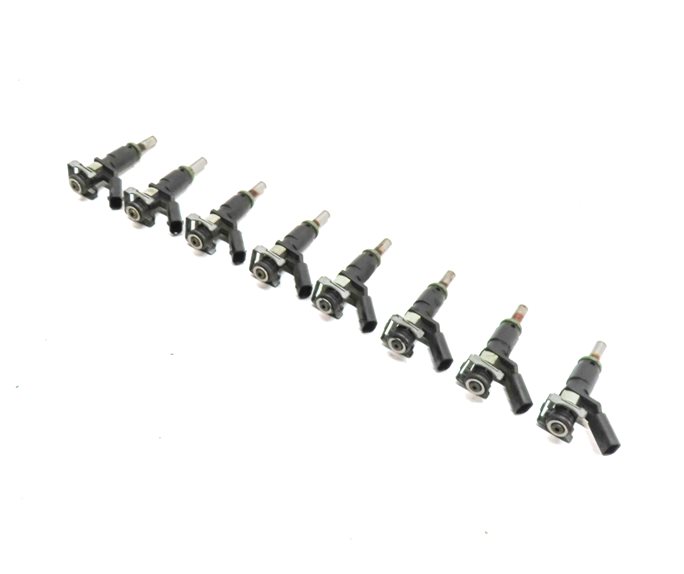 06-12 MERCEDES C E G GL ML S SL (W204 W212 W221 W164 X164) FUEL INJECTOR SET 8