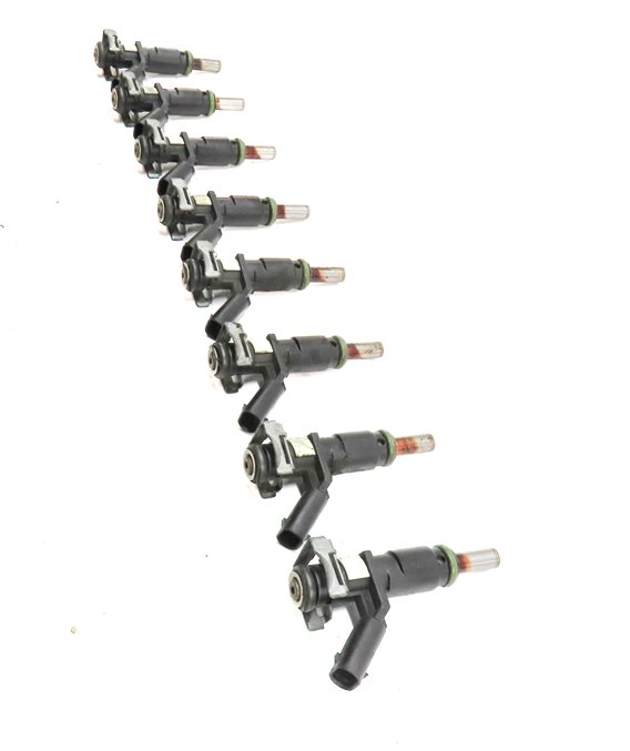 Thumbnail 3: 06-12 MERCEDES C E G GL ML S SL (W204 W212 W221 W164 X164) FUEL INJECTOR SET 8