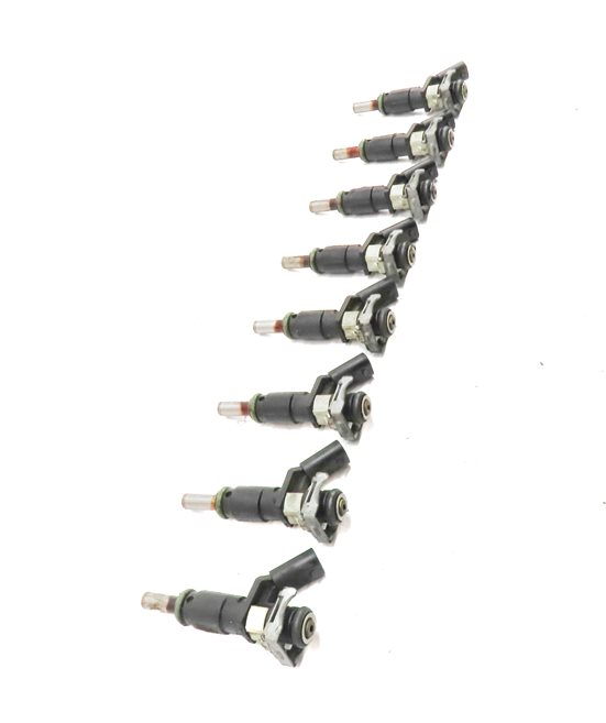 Thumbnail 4: 06-12 MERCEDES C E G GL ML S SL (W204 W212 W221 W164 X164) FUEL INJECTOR SET 8