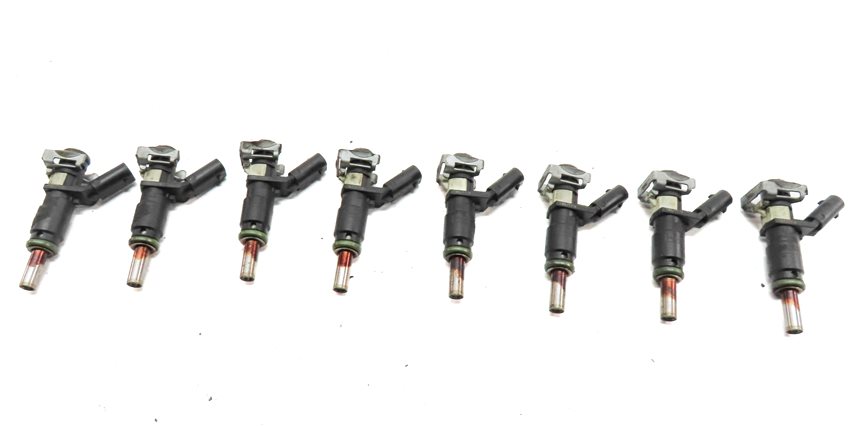 Thumbnail 5: 06-12 MERCEDES C E G GL ML S SL (W204 W212 W221 W164 X164) FUEL INJECTOR SET 8
