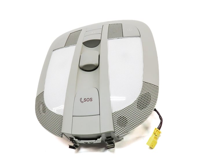 Thumbnail 2: 2012 MERCEDES GL450 (X164) FRONT INTERIOR DOME MAP READING LIGHT LAMP (Gray)