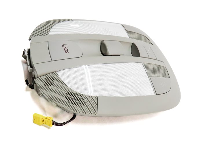 Thumbnail 3: 2012 MERCEDES GL450 (X164) FRONT INTERIOR DOME MAP READING LIGHT LAMP (Gray)