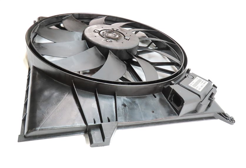 Thumbnail 3: 2007-2012 MERCEDES GL ML R CLASS (X164 W164 W251) RADIATOR COOLING FAN w/ SHROUD