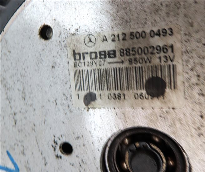 Thumbnail 9: 2007-2012 MERCEDES GL ML R CLASS (X164 W164 W251) RADIATOR COOLING FAN w/ SHROUD