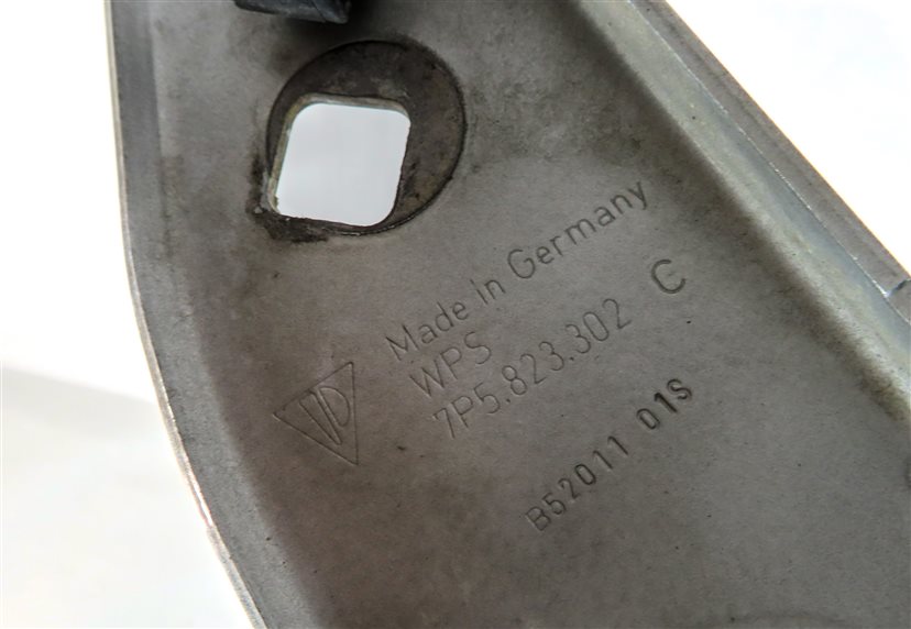 Thumbnail 10: 11-14 PORSCHE CAYENNE (958) FRONT LEFT & RIGHT HOOD HINGE SET/2(Silver)