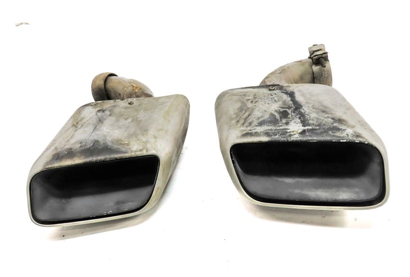 Thumbnail 2: 2011-2014 PORSCHE CAYENNE (958) 3.6L ENGINE MUFFLER PIPE EXHAUST TIP SET