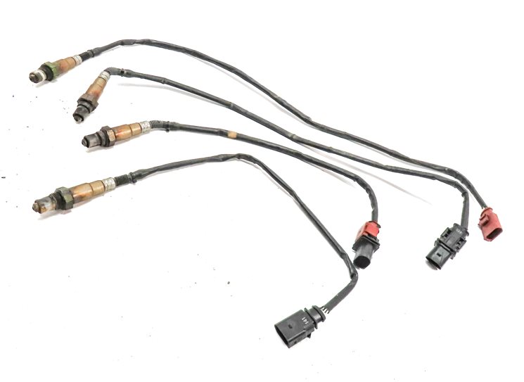 2012 PORSCHE CAYENNE (958) 3.6L VR6 ENGINE OXYGEN O2 LAMBDA PROBE SENSOR SET/4