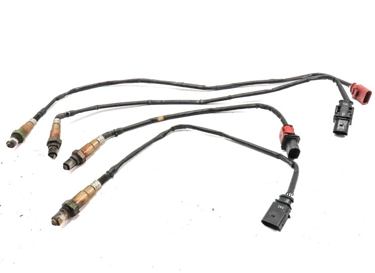 Thumbnail 2: 2012 PORSCHE CAYENNE (958) 3.6L VR6 ENGINE OXYGEN O2 LAMBDA PROBE SENSOR SET/4
