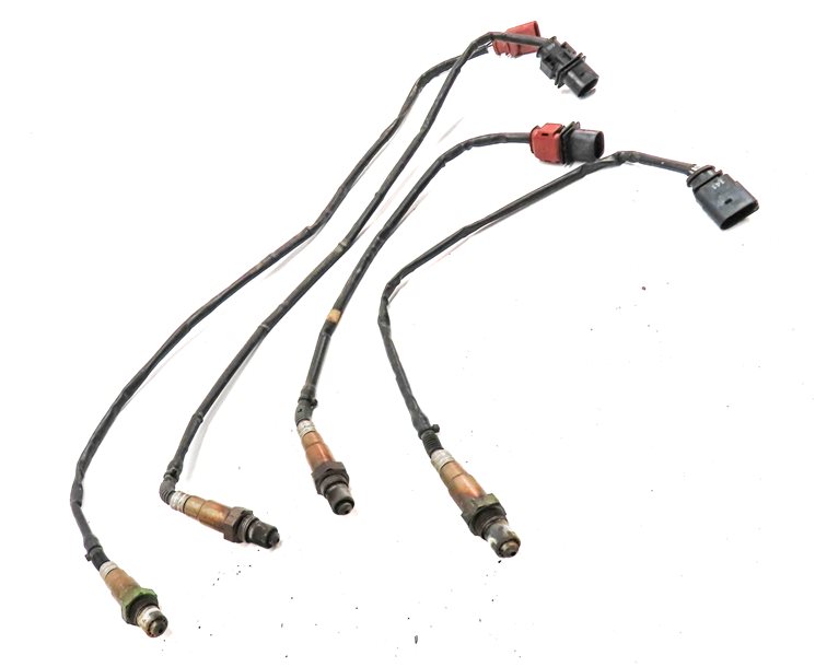Thumbnail 3: 2012 PORSCHE CAYENNE (958) 3.6L VR6 ENGINE OXYGEN O2 LAMBDA PROBE SENSOR SET/4