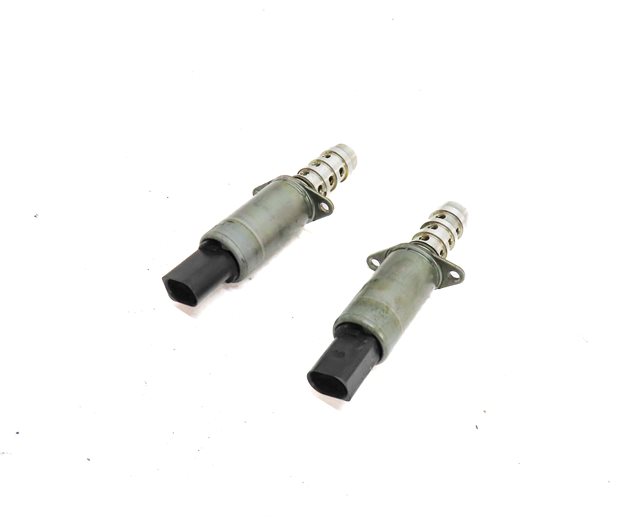 12 PORSCHE CAYENNE 958 3.6L VR6 ENGINE VVT VARIABLE VALVE TIMING SOLENOID SET/2