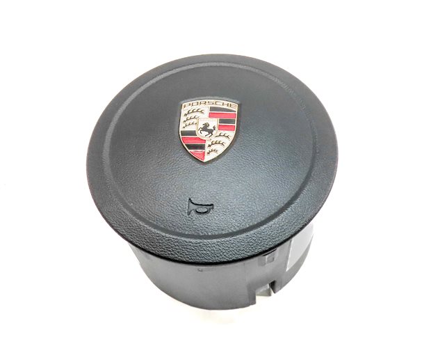 Thumbnail 2: 2011-2014 PORSCHE CAYENNE (958) DRIVER STEERING WHEEL SRS AIRBAG AIR BAG (Black)