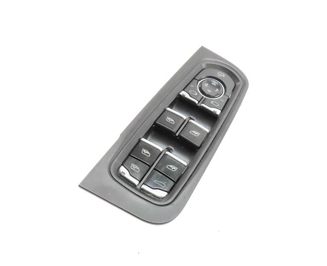 Thumbnail 1: 11-12 PORSCHE CAYENNE (958) LEFT FRONT DRIVER DOOR POWER WINDOW SWITCH (BLACK)