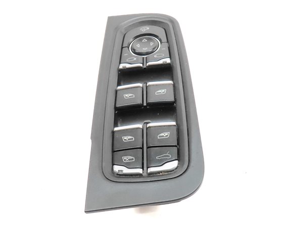Thumbnail 2: 11-12 PORSCHE CAYENNE (958) LEFT FRONT DRIVER DOOR POWER WINDOW SWITCH (BLACK)