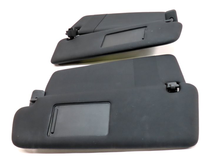 Thumbnail 2: 2011-2014 PORSCHE CAYENNE (958) FRONT LEFT & RIGHT SUNVISOR SHADE SET 2 (Black)