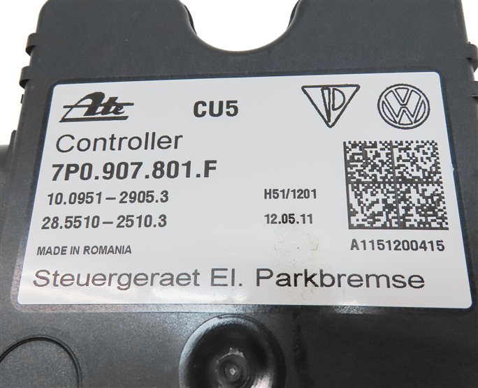 Thumbnail 5: 2012 PORSCHE CAYENNE (958) EMERGENCY PARK PARKING BRAKE CONTROL MODULE