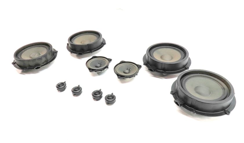 2012 PORSCHE CAYENNE (958) RADIO STEREO AUDIO SOUND SYSTEM SPEAKER SET/10