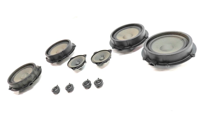 Thumbnail 2: 2012 PORSCHE CAYENNE (958) RADIO STEREO AUDIO SOUND SYSTEM SPEAKER SET/10