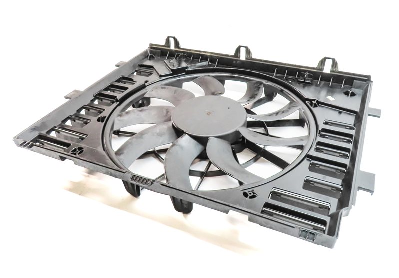 2011-2018 PORSCHE CAYENNE (958) 3.6L ENGINE RADIATOR COOLING FAN ASSEMBLY