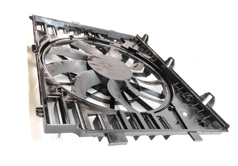 Thumbnail 3: 2011-2018 PORSCHE CAYENNE (958) 3.6L ENGINE RADIATOR COOLING FAN ASSEMBLY
