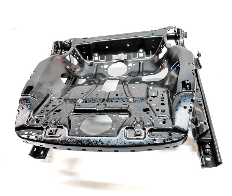 Thumbnail 2: 11-14 PORSCHE CAYENNE 958 FRONT LEFT DRIVER 8 WAY SEAT TRACK WITH ADJUST MOTORS