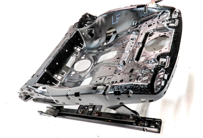 Thumbnail 4: 11-14 PORSCHE CAYENNE 958 FRONT LEFT DRIVER 8 WAY SEAT TRACK WITH ADJUST MOTORS