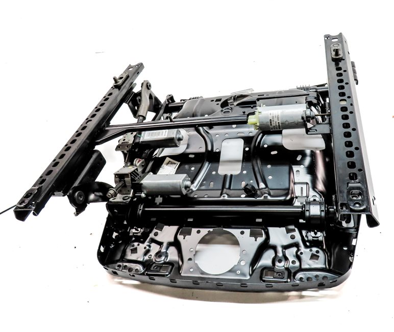 Thumbnail 6: 11-14 PORSCHE CAYENNE 958 FRONT LEFT DRIVER 8 WAY SEAT TRACK WITH ADJUST MOTORS