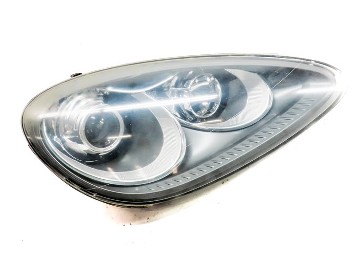 Thumbnail 3: 2011-2014 PORSCHE CAYENNE (958) FRONT RIGHT PASSENGER HALOGEN HEADLIGHT LAMP