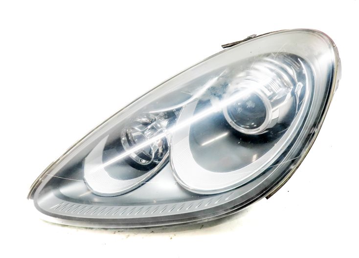 2011-2014 PORSCHE CAYENNE (958) LEFT FRONT DRIVER HALOGEN HEADLIGHT LIGHT LAMP
