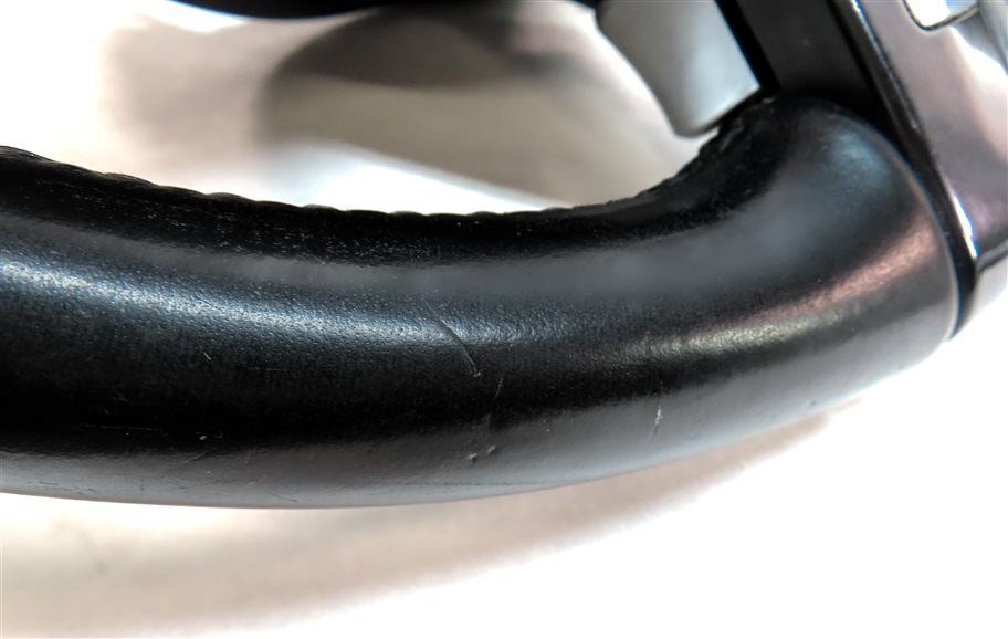 Thumbnail 9: 11-16 PORSCHE CAYENNE (958 970 G1) 3-SPOKE LEATHER STEERING WHEEL w/ PADDLES