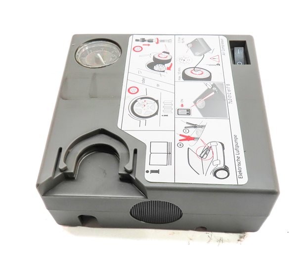 Thumbnail 3: 2011 PORSCHE CAYENNE (958) EMERGENCY ROADSIDE TIRE AIR COMPRESSOR PUMP ASSEMBLY