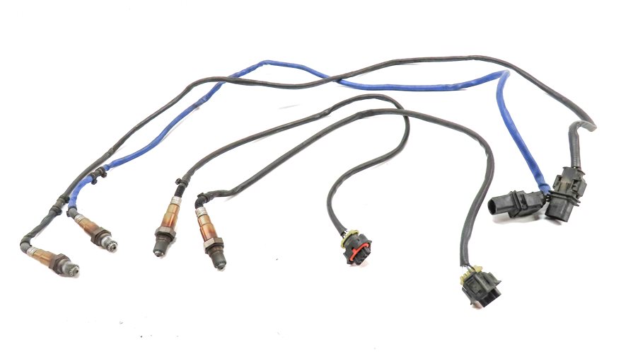 Thumbnail 2: 2011 PORSCHE CAYENNE (958) 4.8L (M48.02) NON TURBO ENGINE OXYGEN O2 SENSOR SET/4