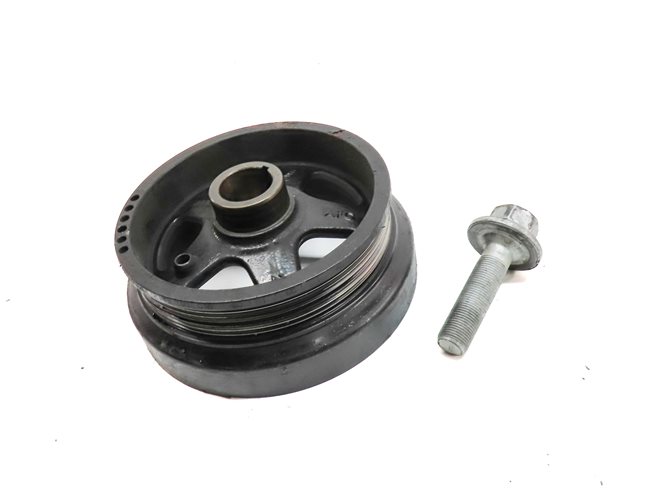 Thumbnail 2: 2011-2018 PORSCHE CAYENNE (958) 4.8L M48 V8 ENGINE - HARMONIC BALANCER PULLEY