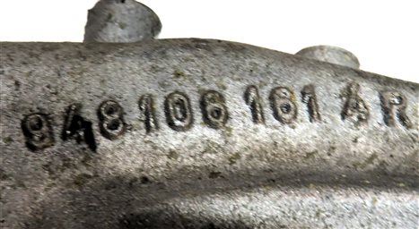 Thumbnail 6: 2011 PORSCHE CAYENNE (958) 4.8L (M48.02) NON TURBO ENGINE COOLANT CROSSOVER PIPE