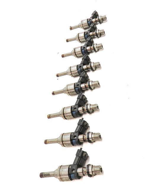 Thumbnail 4: 09-14 PORSCHE CAYENNE PANAMERA (958 970) 4.8L M48 NON-TURBO FUEL INJECTOR SET 8