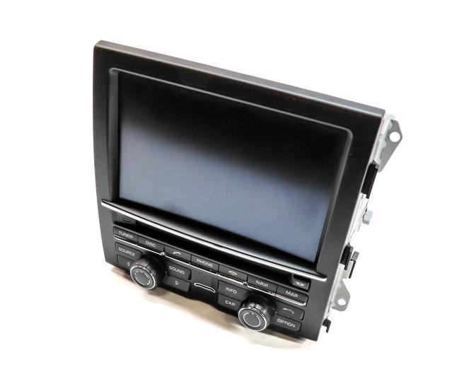 Thumbnail 1: 2011 PORSCHE CAYENNE (958) FRONT RADIO CD NAVIGATION HEAD UNIT DISPLAY SCREEN