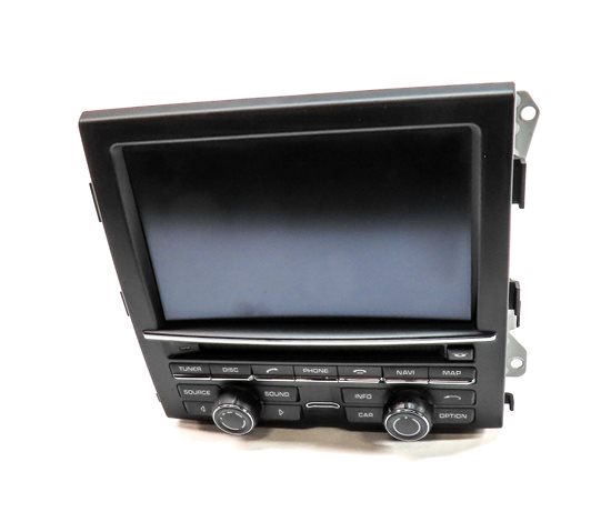Thumbnail 2: 2011 PORSCHE CAYENNE (958) FRONT RADIO CD NAVIGATION HEAD UNIT DISPLAY SCREEN