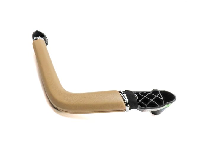 2011 PORSCHE CAYENNE 958 FRONT LEFT DRIVER INTERIOR DOOR GRAB BAR HANDLE (BEIGE)