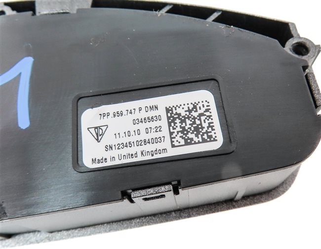 Thumbnail 5: 2011 PORSCHE CAYENNE (958) FRONT LEFT DRIVER SEAT POSITION LUMBAR ADJUST SWITCH