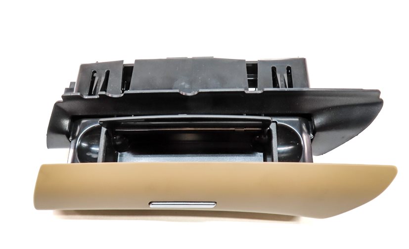 Thumbnail 6: 11 PORSCHE CAYENNE (958) REAR LEFT INTERIOR DOOR STORAGE CUBBY COMPARTMENT BEIGE