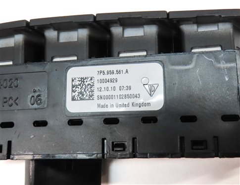 Thumbnail 7: 11 PORSCHE CAYENNE (958) FRONT RIGHT PASSENGER MEMORY SEAT CONTROL SWITCH BUTTON