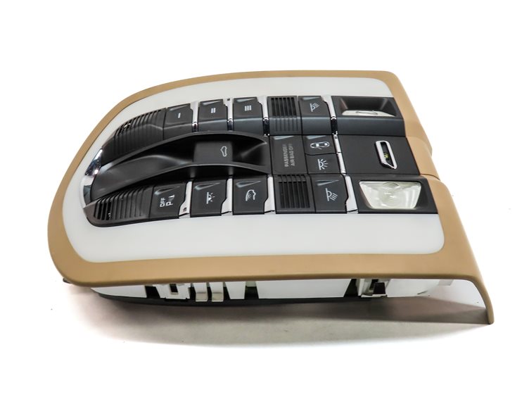 Thumbnail 3: 2011 PORSCHE CAYENNE (958) FRONT INTERIOR DOME MAP READING LIGHT LAMP (Beige)