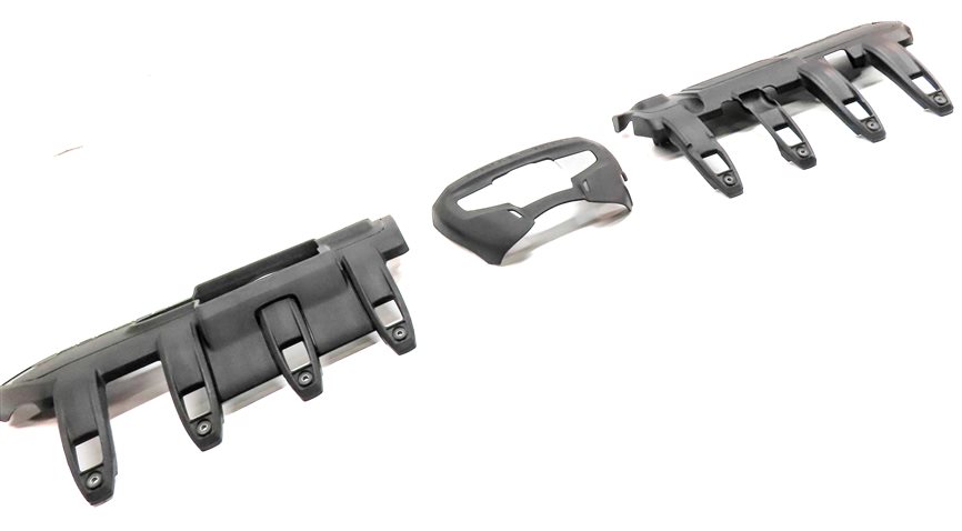 Thumbnail 3: 10-16 PORSCHE CAYENNE PANAMERA (958 970 G1) 4.8L ENGINE MOTOR COVER TRIM SET/3